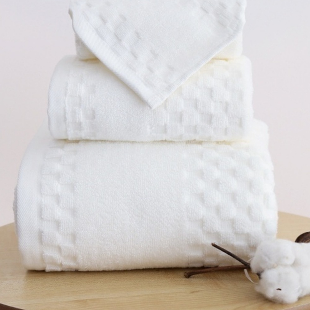 3 piece set blended fine Egyptian Cotton Towel